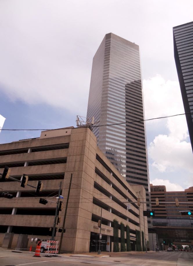 Houston in Pics Downtown Houston Parking Garages