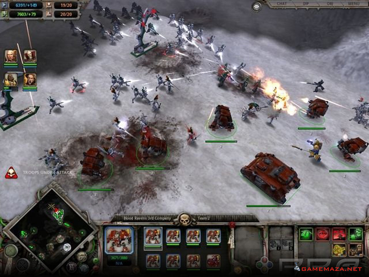 Warhammer dawn of war units