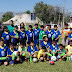 Misantla Verde entrega material deportivo a equipo de futbol de la escuela Aquiles Serdán