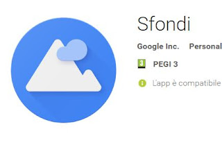 cambia sfondo android app Sfondi Google