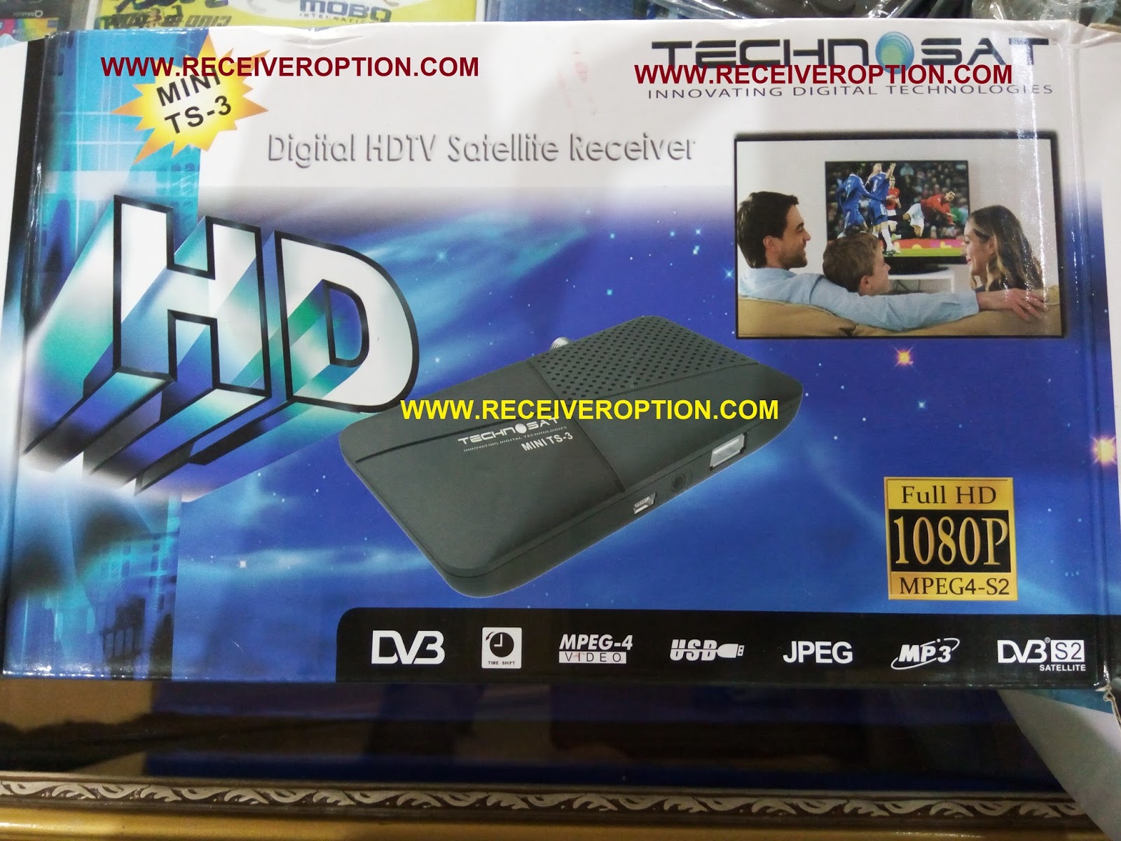 TECHNOSAT MINI TS-3 HD RECEIVER BISS KEY OPTION - How To Enter Biss key ...