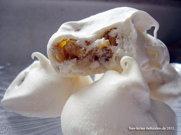 Für lecker! befunden: Baiser mit Walnuss
