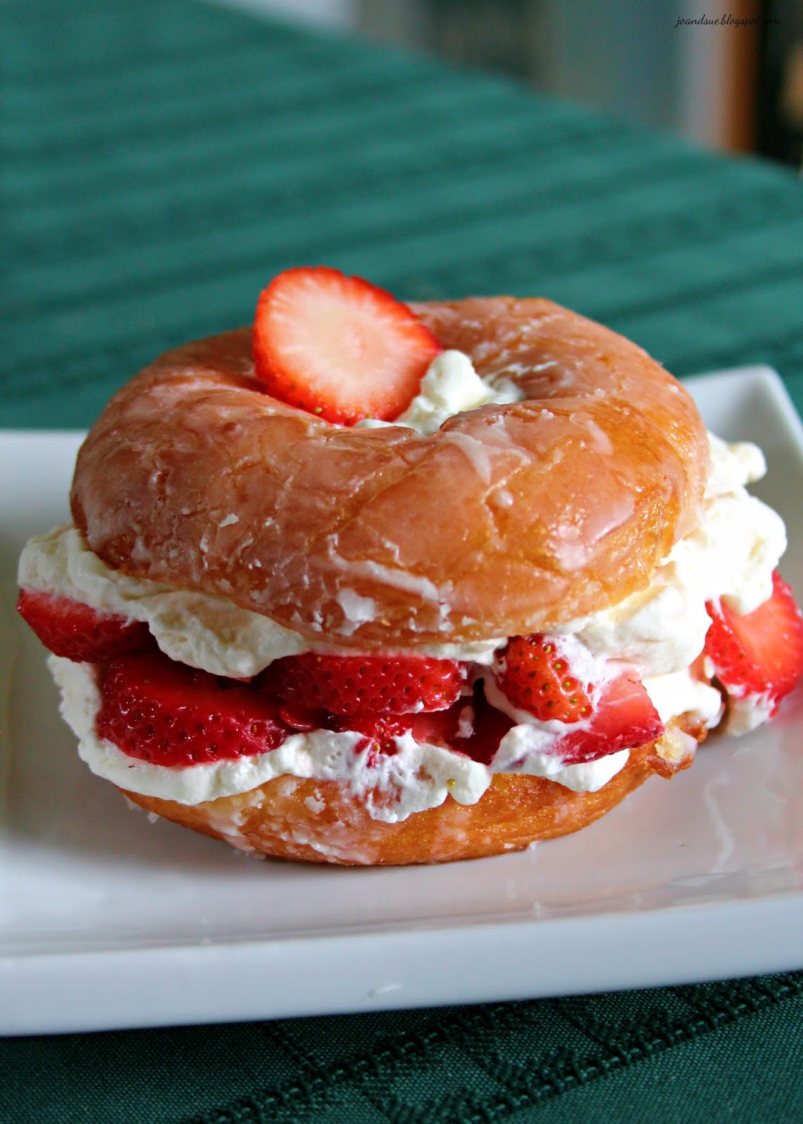 Jo and Sue Big Batch Strawberry Shortcake Donuts
