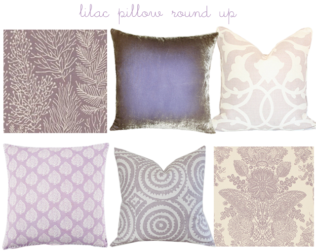 bryn alexandra: Lilac Pillow Round Up