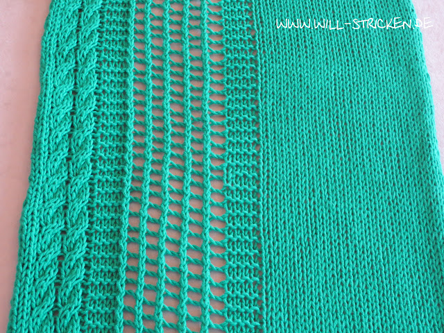 Strickmuster von Tuch Harmonie