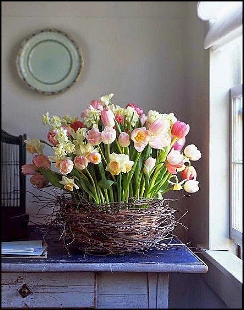 Our House is Y'alls House: Easter Centerpieces