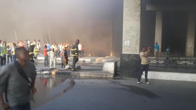 6 Photos: Petroleum tanker explode at Mile 2, Lagos