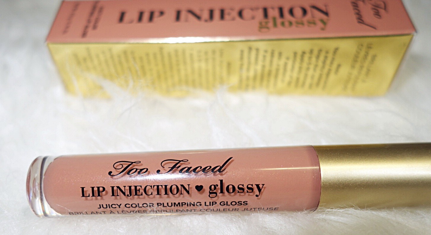 Makeup Check Too Faced Lip Injection Glossy in Spice Girl Review