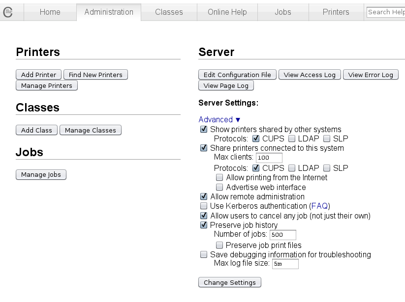 Solaris Specialist's blog Solaris 11 Setup Printer server using CUPS