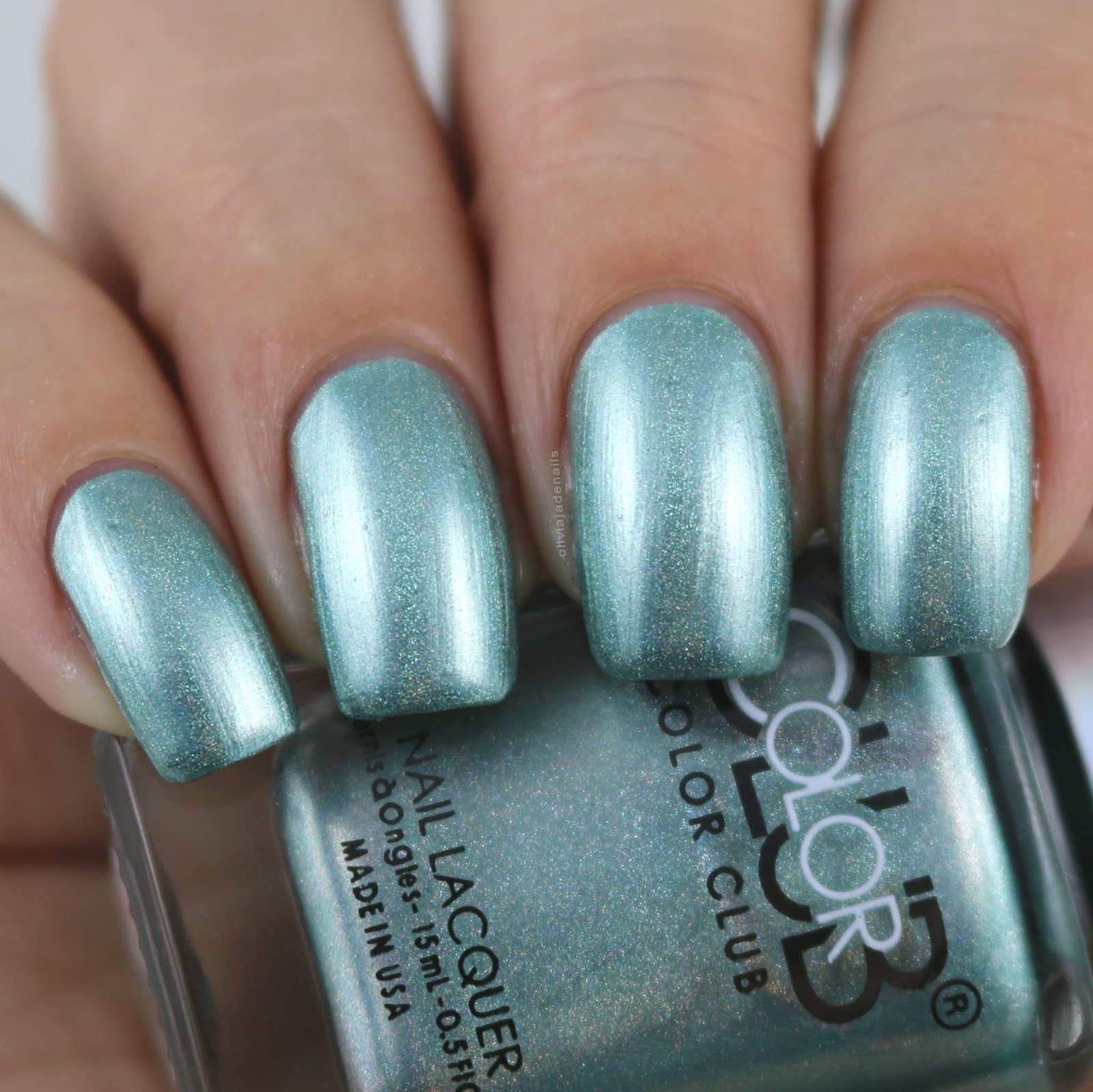 Color Club Tougher Than Nails swatched by Olivia Jade Nails