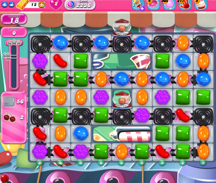 Candy Crush Saga level 2236 Candy Crush Saga level 2236
