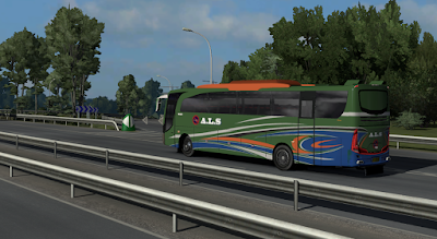Mod Bus Adiputro Series by Rindray Euro Truck Simulator 2 Terbaru