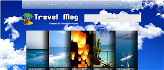 Travel Mag Blogger Template