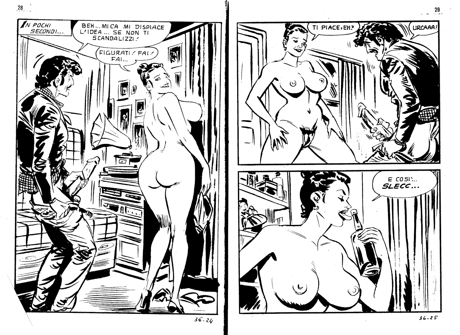 комиксы итальянской эротики фото 90