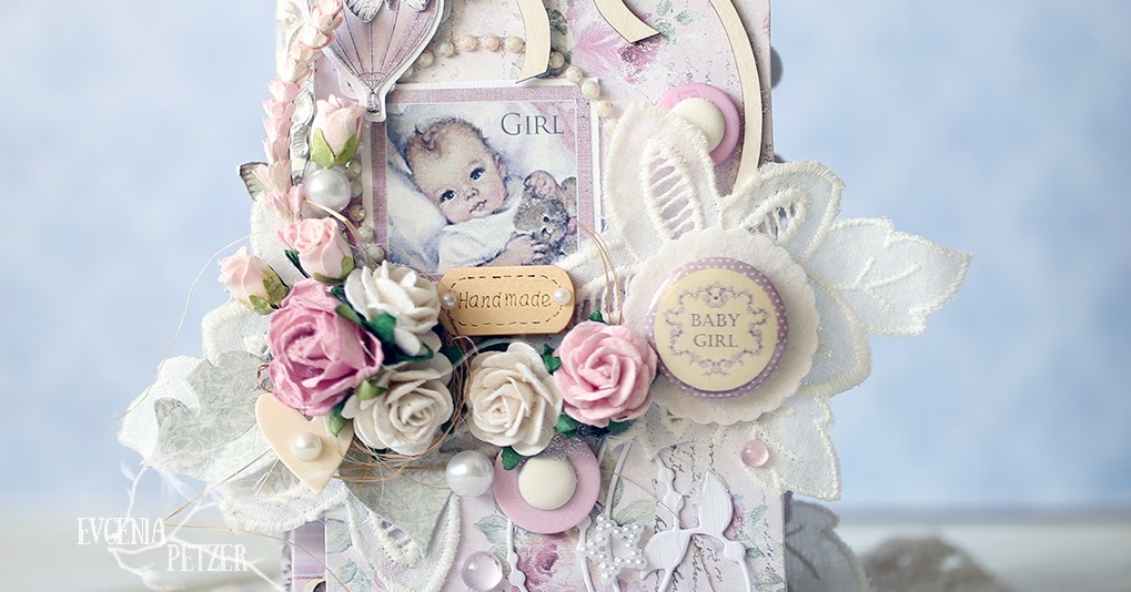 Wild Orchid Crafts Baby girl mini album