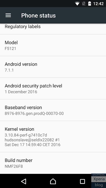 Sony rilis Android v7.1.1 beta consepT untuk Xperia X Sony rilis Android v7.1.1 beta consepT untuk Xperia X