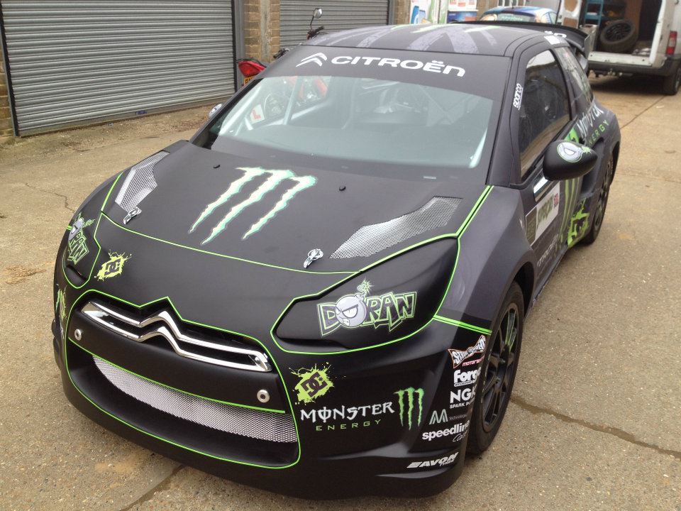 AUTOS IMÁGENES AXEL Citroën DS3 Rallycross Supercars Monster Energy 2012