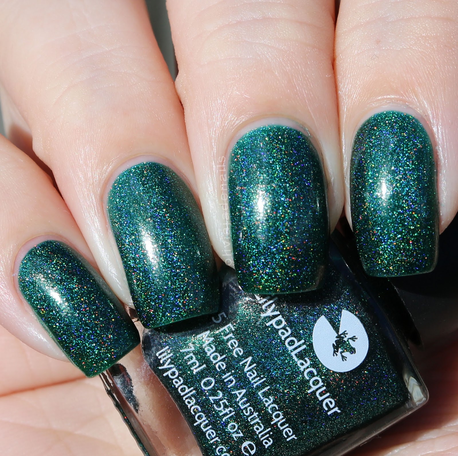 Lilypad Lacquer Show Me The Money swatched by Olivia Jade Nails