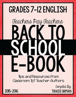 ELA TpT Back to School E-Book