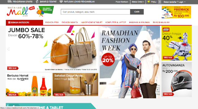 Daftar Toko Online Terpercaya di Indonesia