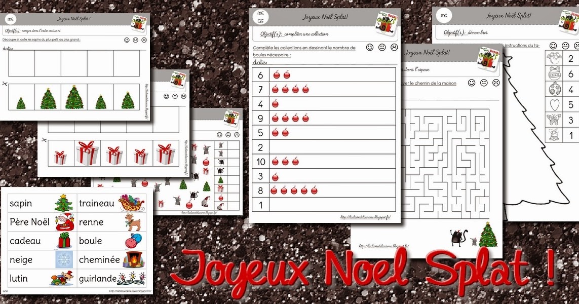 La maternelle de Laurène: Joyeux Noël Splat