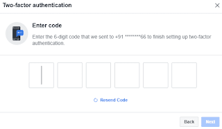 How to enable two step authentication