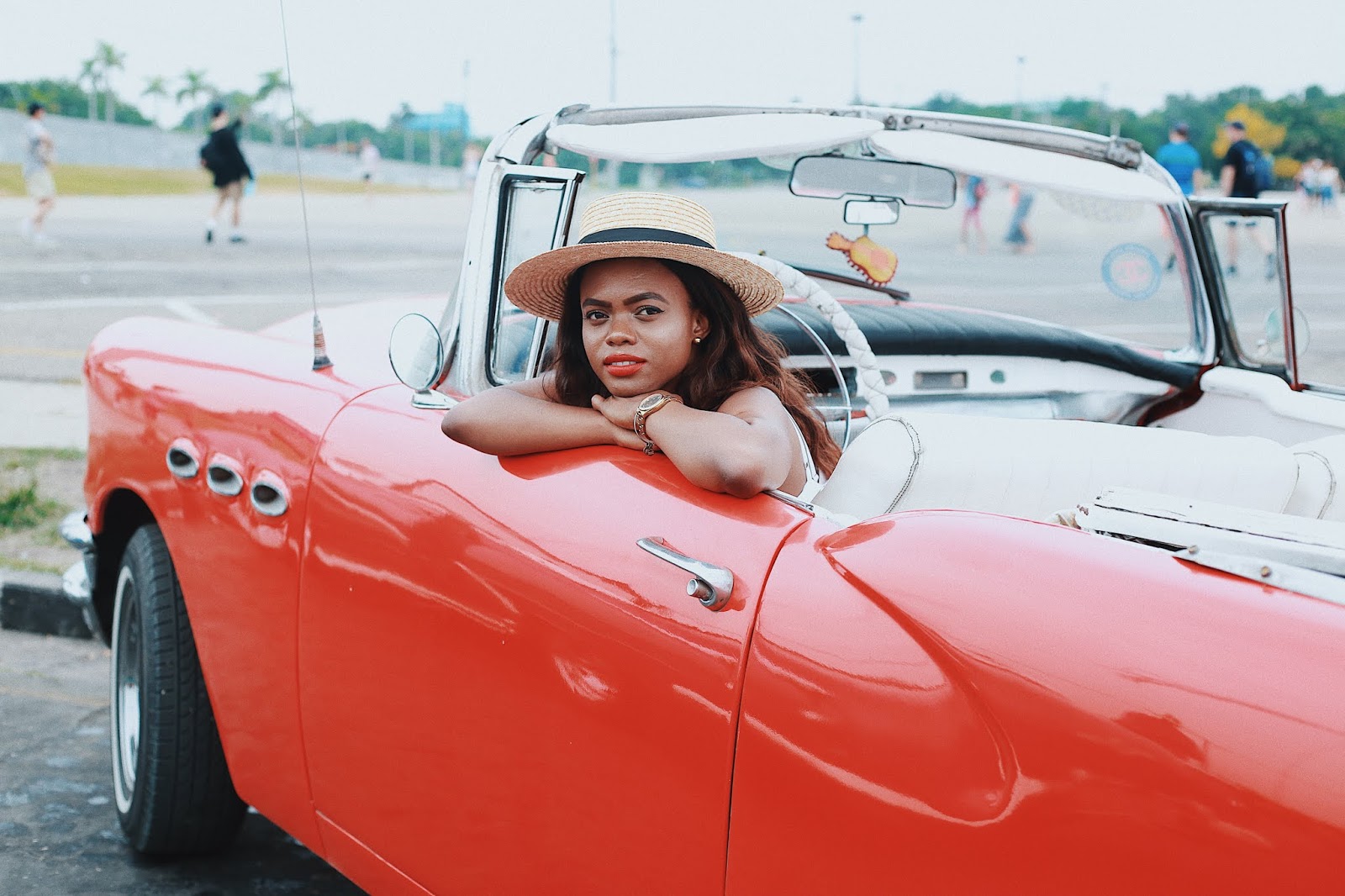 Dadou~Chic: Vintage Car Ride, Havana Cuba