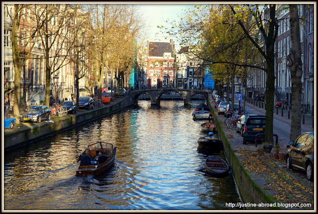 gracht, canal in Amsterdam, Netherlands