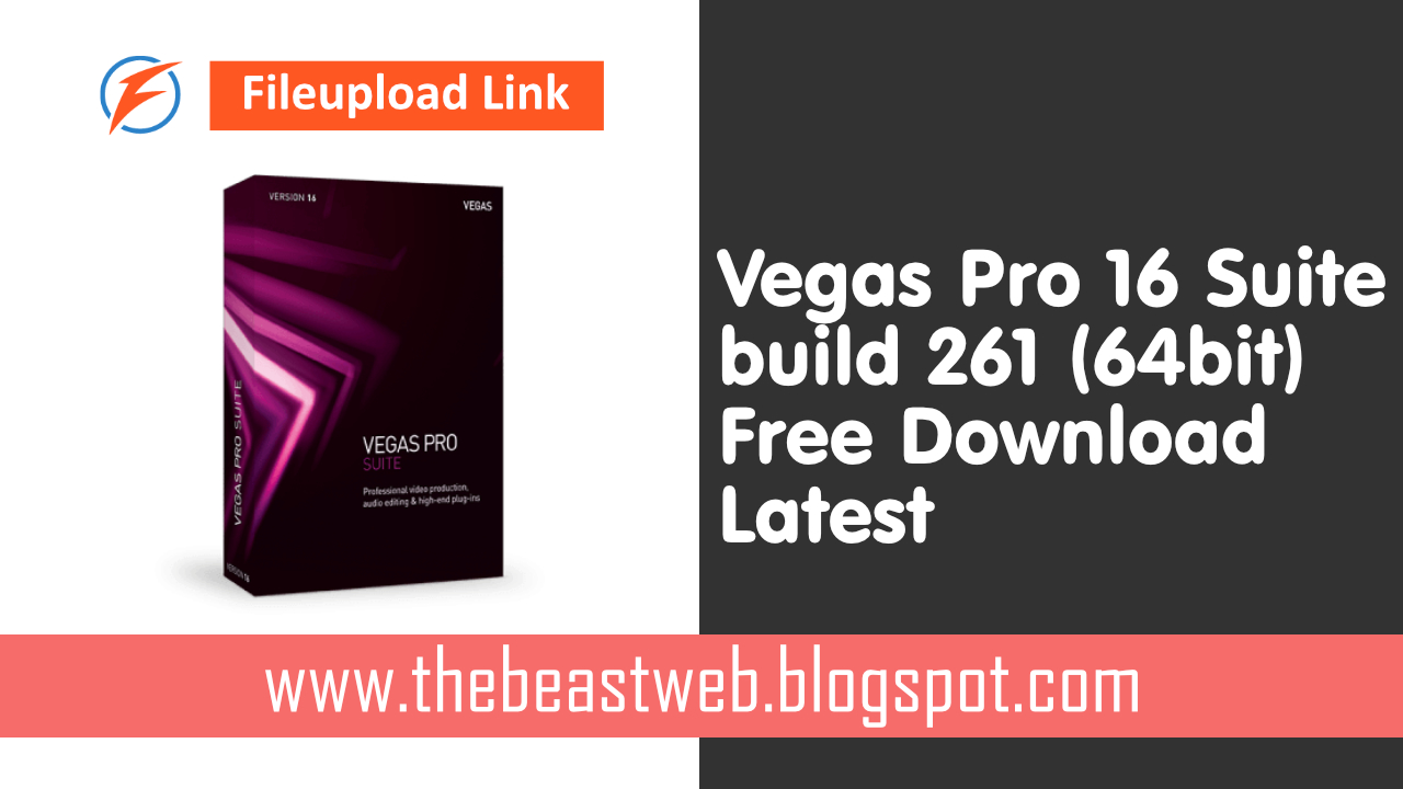Vegas Pro 16 Build 261 Suite Full 64bit