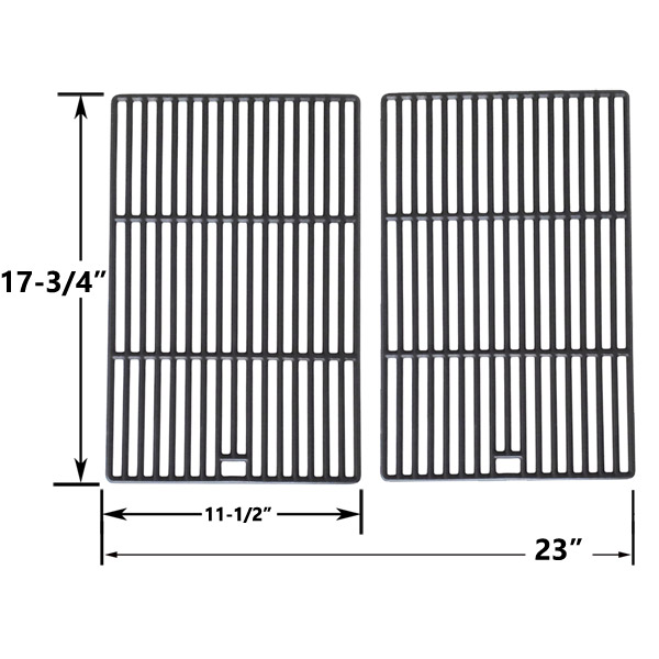 Grill Replacement Parts Store Canada & USA Blooma Cooking Grid Replacement 2 Pack Matte Cast