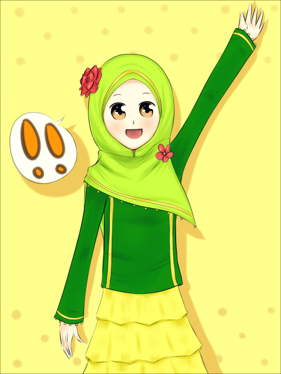 Catatan Kecil: Kartun Muslimah Comel^^ dan Cantik .. :)