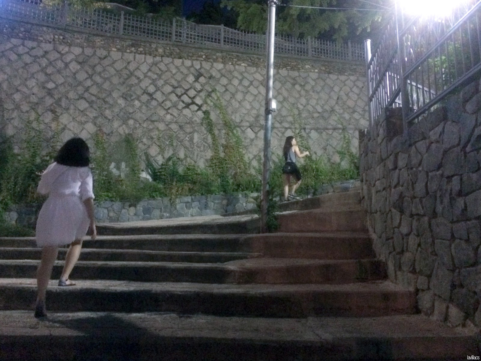 Seoul, Korea - Summer Study Abroad 2014 - Walk towards Namsan Cable Car