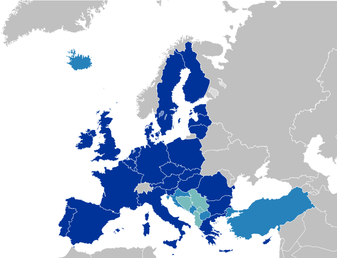 Historia Mapa de la Unión Europea Historia Mapa de la Unión Europea