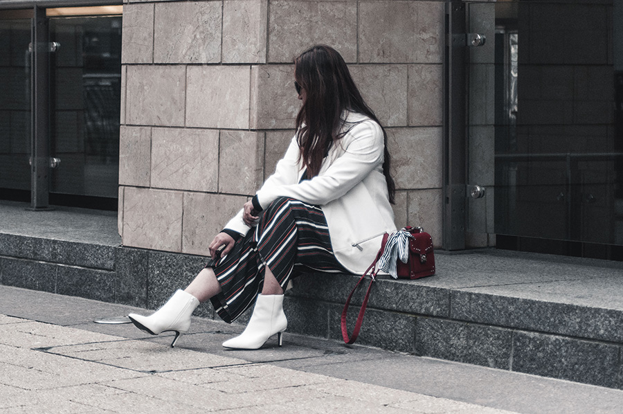 stripes trousers