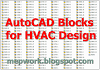 Download Free AutoCAD Blocks for HVAC Design 