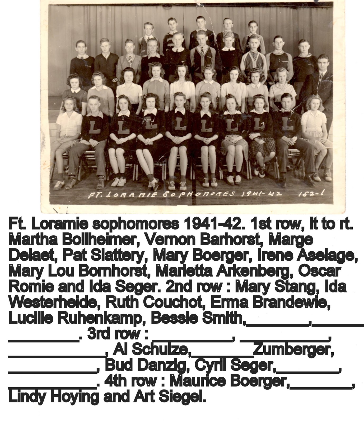 Boerger Pictorial History Early Ft. Loramie School