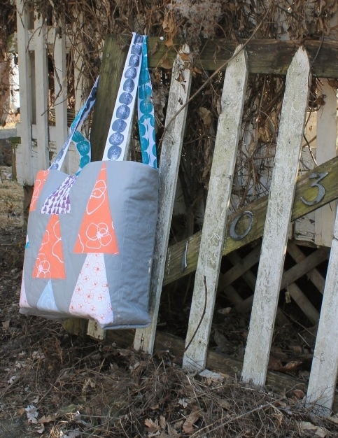 Basic quilted tote bag DIY Free Tutorial