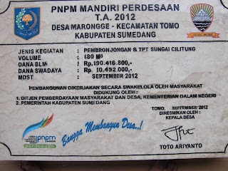 PRASASTI MARMER PNPM SUMEDANG