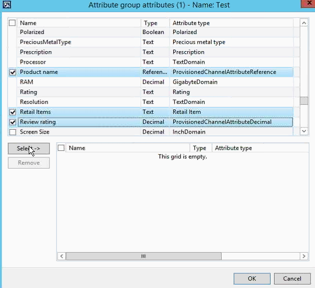 Microsoft Dynamics AX 2012 R3 For Retail: Attribute Feature into ...