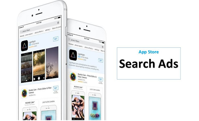 Apple launches Search Ads and are now live on US App Store Apple now officially launched Search Ads which is now live in the US App Store running iOS 10 or later. That is when you search any item in the App Store, you’ll notice a relevant ads highlighted with a blue background as you can see in the picture.