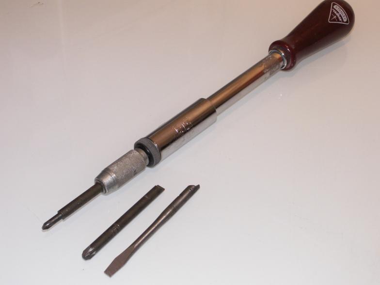 The Valley Woodworker The Yankee Spiral screwdrivers family, the