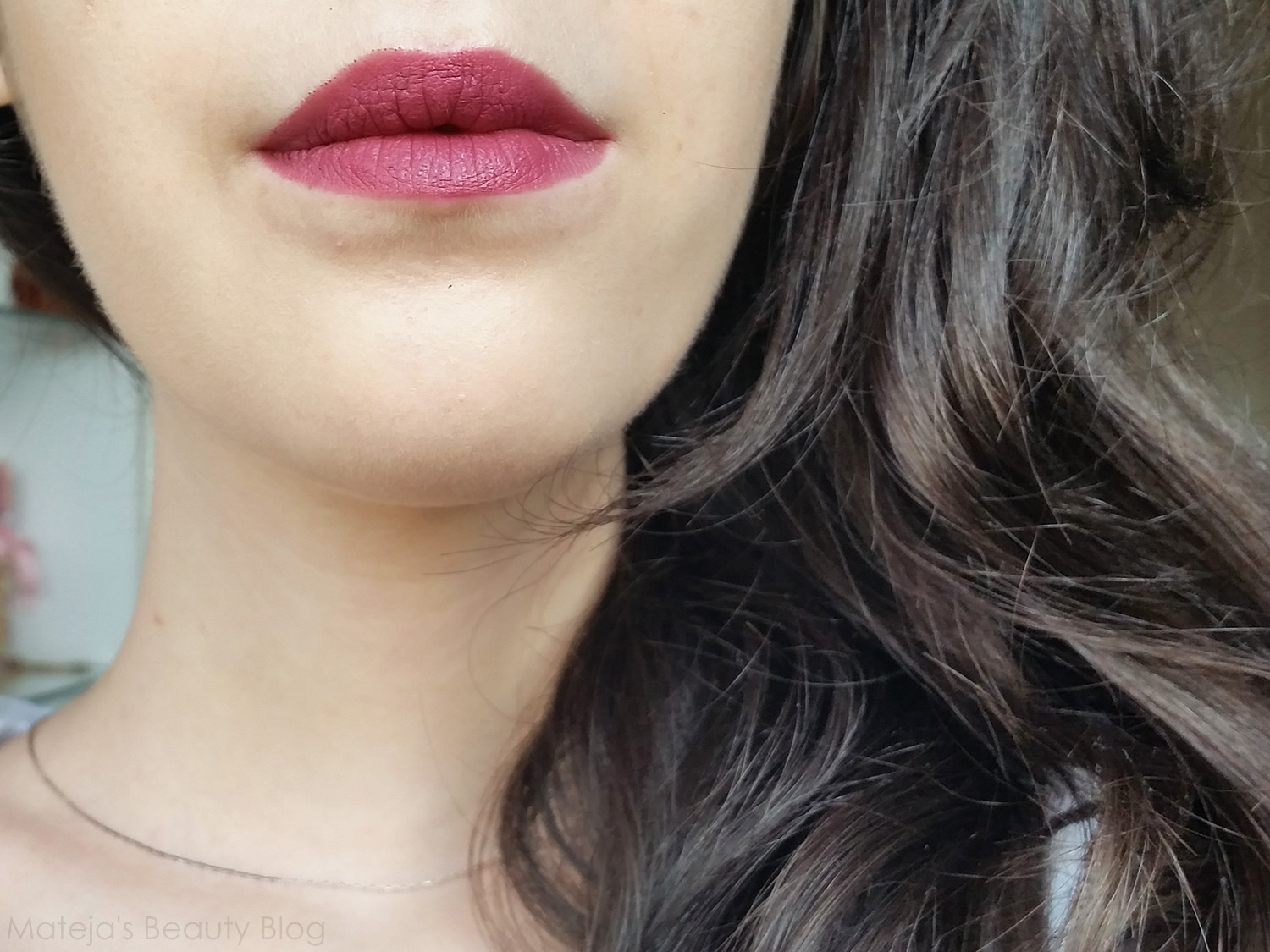 Essence Mat Mat Mat! Lipstick 03 Wow Effect Mateja's Beauty Blog