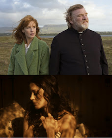 Kelly Rilley and Brendan Gleeson in Calvary and Marion Cotillard in The Immigrant