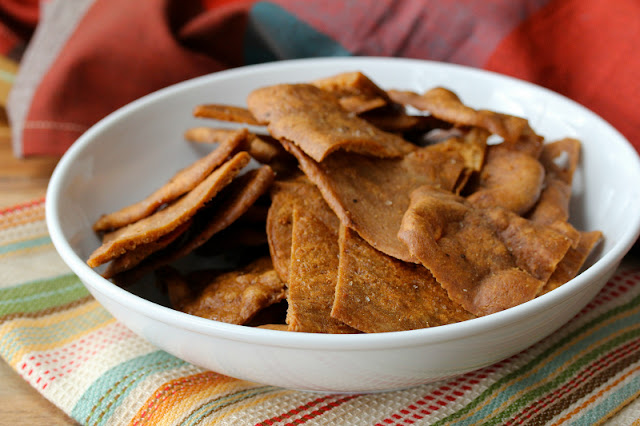 Garlic and Sea Salt Pita Chips Garlic and Sea Salt Pita Chips