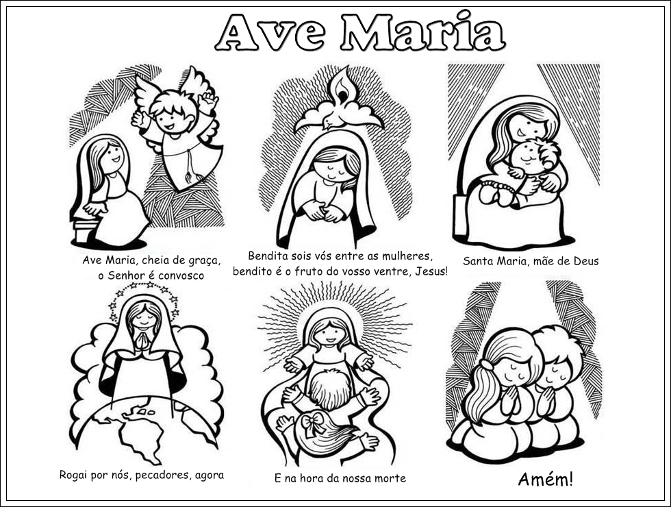 ORAÇÕES Avé Maria ORAÇÕES Avé Maria