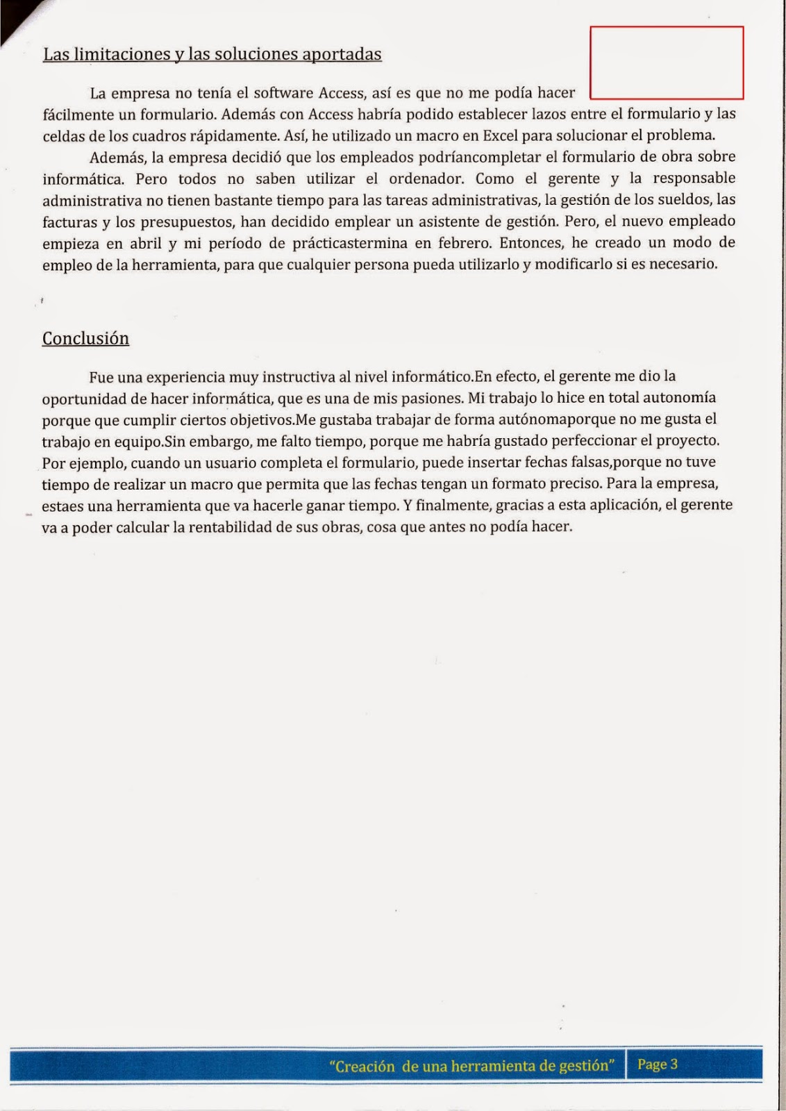 Exemple De Présentation En Espagnol texte de presentation en espagnol