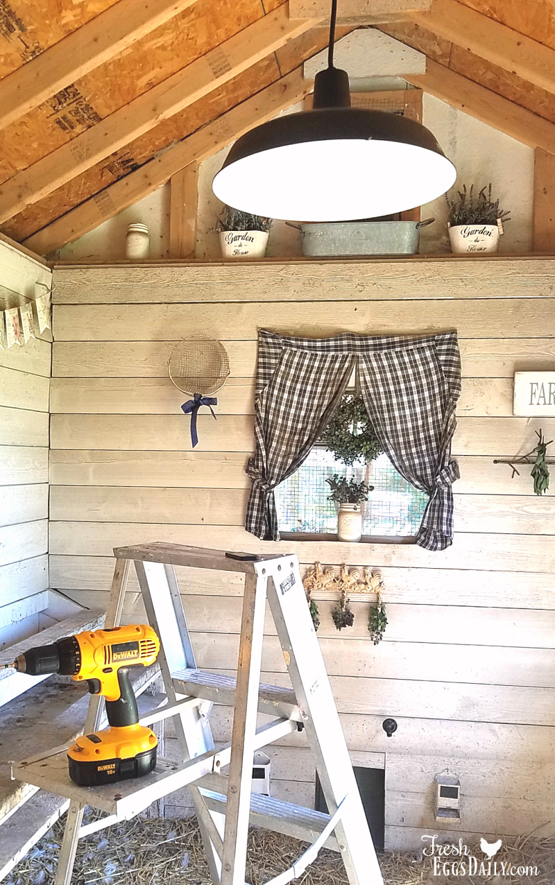 How to Light your Chicken Coop for Less than 50 with no Electricity