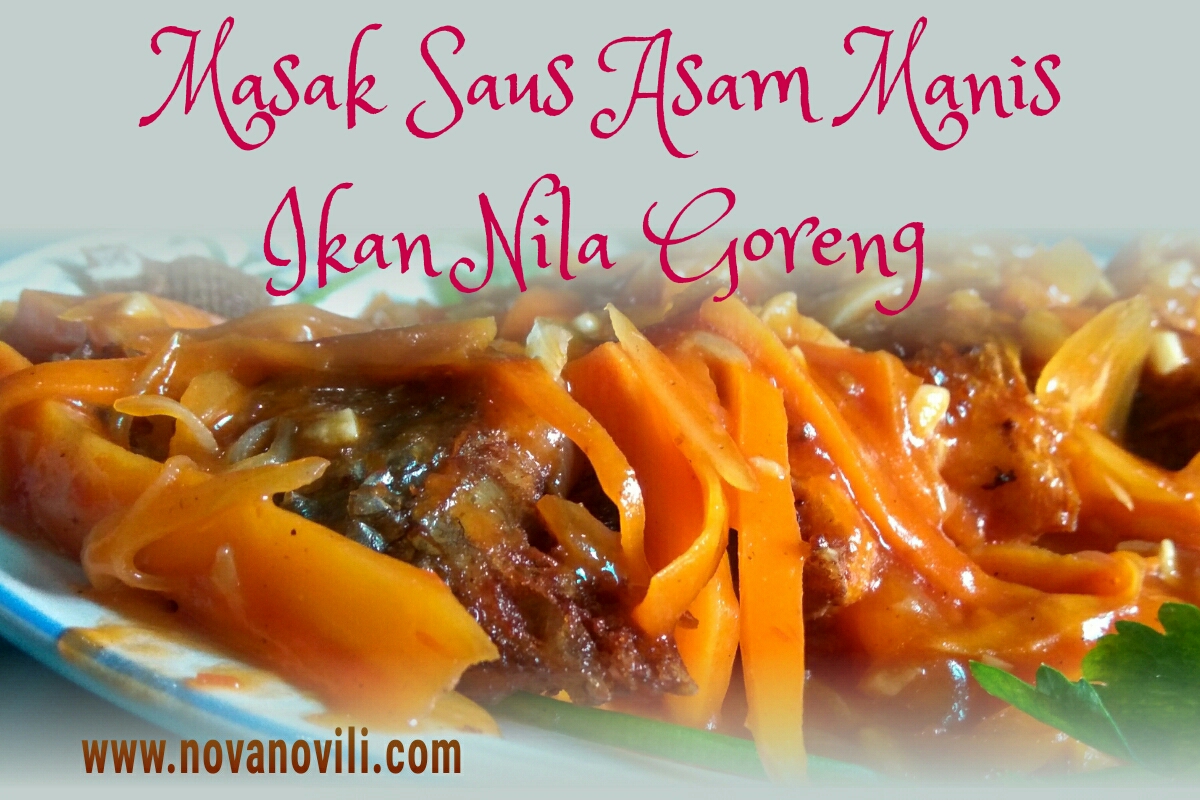 √Masak Saus Asam Manis Ikan Nila Goreng