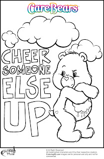 printable care bear coloring pages