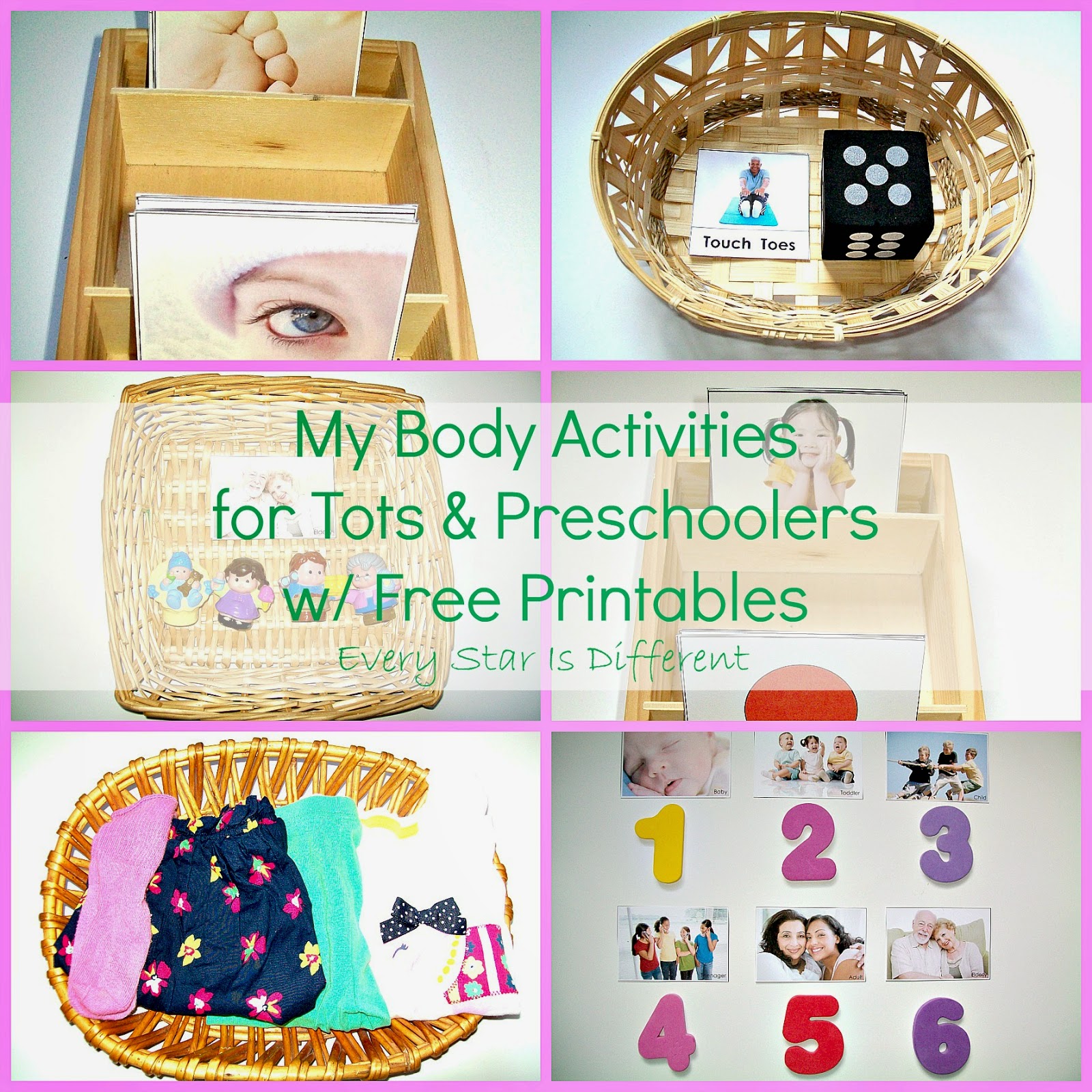 My Body Activities for Tots
